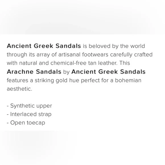 Ancient Greek Sandals Arachne Braided Raffia Slide Sandals NWT - Picture 12 of 12